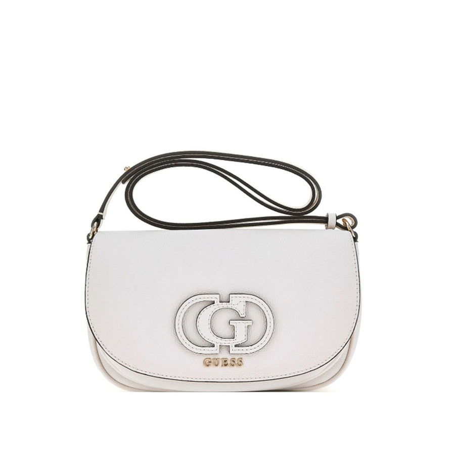 Borsa a tracolla Guess donna Calebra panna