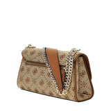 Borsa a tracolla Guess donna Neda latte logo