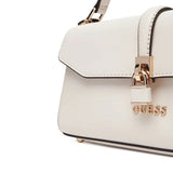 Borsa a mano Guess donna Queensland panna