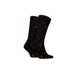 Set 2 paia calzini Tommy Hilfiger con pois nero