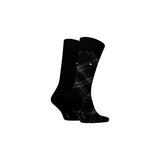 Set 2 paia di calze Tommy Hilfiger con motivo geometrico nero