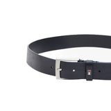 Cintura Tommy Hilfiger Adan in pelle blu
