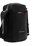 Borsello Tommy Hilfiger con logo in rilievo nero