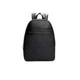 Zaino Tommy Hilfiger con stampa monogram tono su tono nero