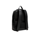 Zaino Tommy Hilfiger con stampa monogram tono su tono nero