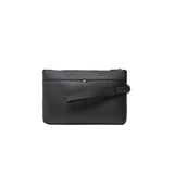 Pochette Tommy Hilfiger in similpelle nero