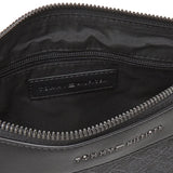 Pochette Tommy Hilfiger in similpelle nero
