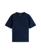 T-shirt manica corta Tommy Hilfiger ragazzo archive fit essential blu