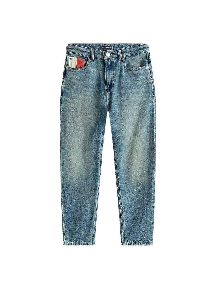 Jeans Tommy Hilfiger bambino archive flag denim vintage