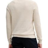 Maglia Tommy Hilfiger in cotone strutturato beige