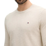 Maglia Tommy Hilfiger in cotone strutturato beige
