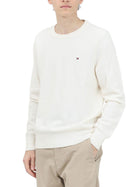 Maglione girocollo Tommy Hilfiger ml essential structure avorio