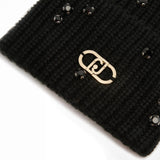 Cappello applicazioni nero
