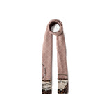 Stola Liu Jo 70X180 pearls animal naturale