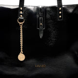 Tote  bag Liu Jo in similpelle lucida nero