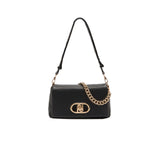Borsa Liu Jo LaPuffy in similpelle martellata nero