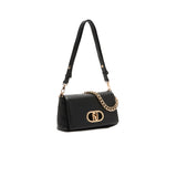 Borsa Liu Jo LaPuffy in similpelle martellata nero