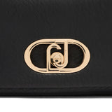 Borsa Liu Jo LaPuffy in similpelle martellata nero