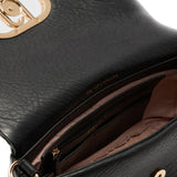 Borsa Liu Jo LaPuffy in similpelle martellata nero