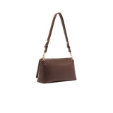 Borsa Liu Jo LaPuffy in similpelle martellata marrone