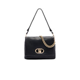 Borsa Liu Jo LaPuffy grande in similpelle martellata nero