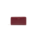 Portafoglio grande zip around rosso