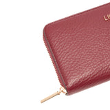 Portafoglio grande zip around rosso