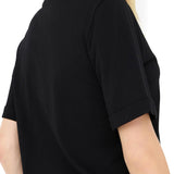 T-shirt LiuJo logo strass nero