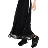 Gonna LiuJo lunga in pizzo nero