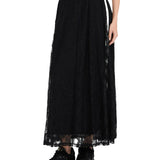 Gonna LiuJo lunga in pizzo nero