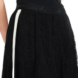 Gonna LiuJo lunga in pizzo nero
