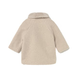 Abito manica lunga flock tulle rosa