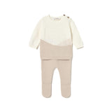 Abito manica lunga flock tulle rosa
