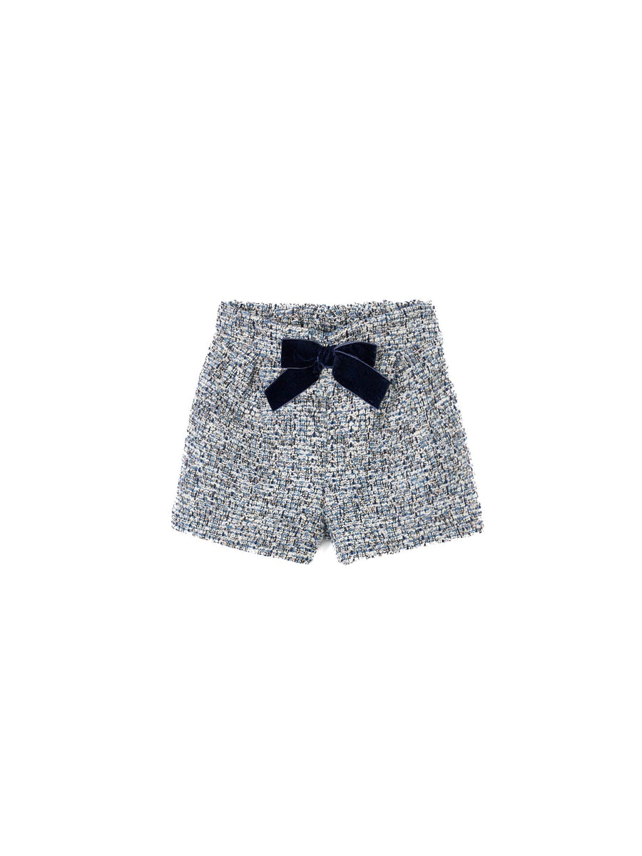 Bermuda tweed blu multi