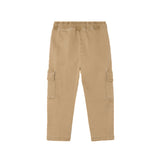 Pantalone cargo stretch camel