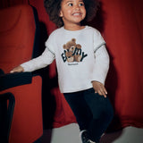 Leggings basic in velluto nero
