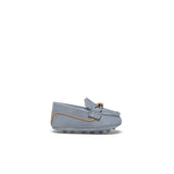 Mocassino neonato blu