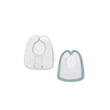 Cappello neonato in maglia celeste