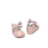 Ballerina fiocco neonata rosa