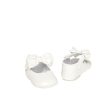 Ballerina fiocco neonata ecrù