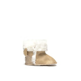 Stivaletti pellicciotto neonata mandorla