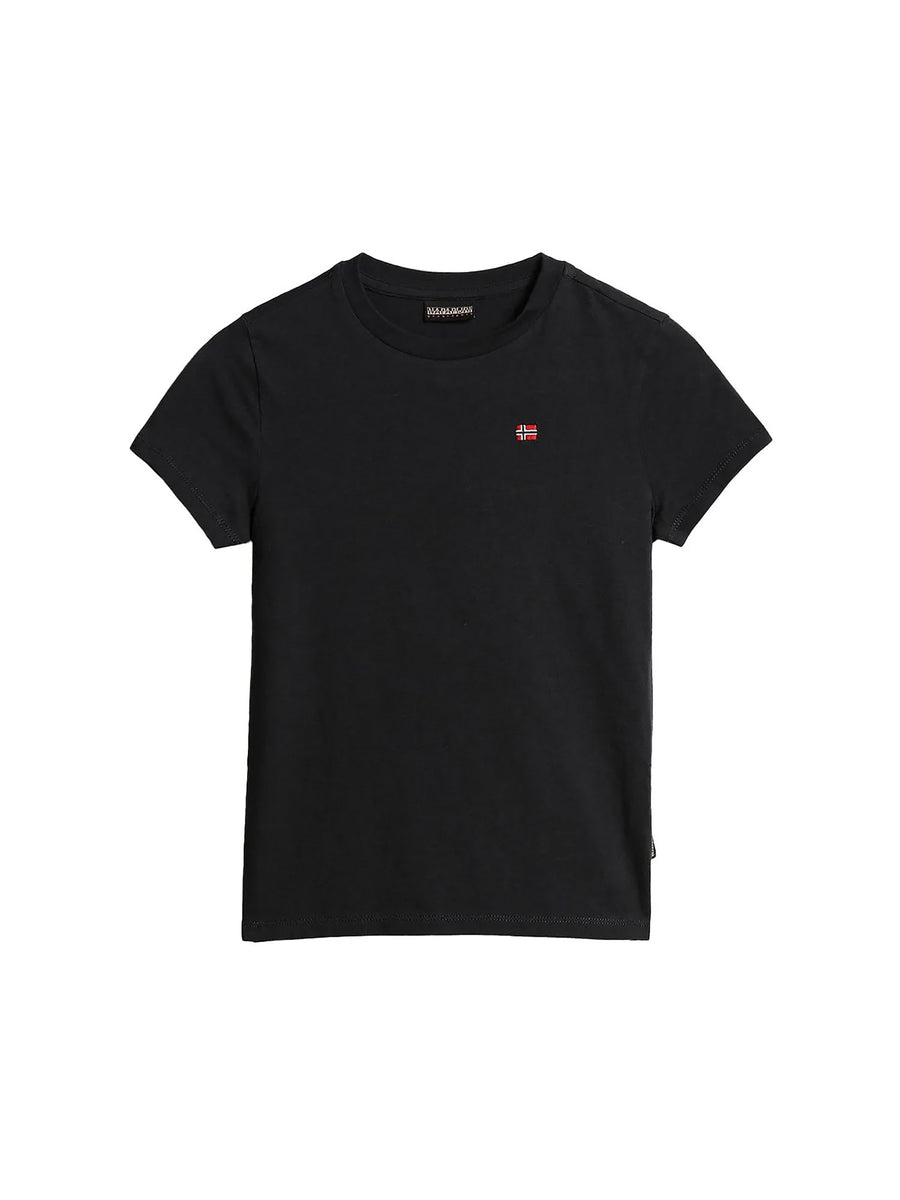 T-shirt Napapijri ragazzo Salis 2 nero