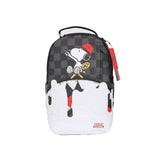 Zaino Snoopy painting shark nero/bianco
