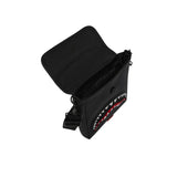 Tracolla Fly knit mouth sling nero