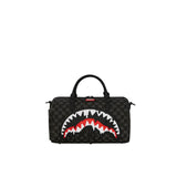 Borsone bauletto Dripping sharks in paris nero/grigio