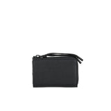 Portafogli zip Fly knit mouth nero