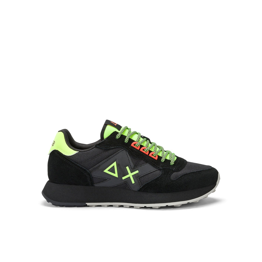 Sneakers Sun 68 uomo Jaki 2.0 fluo nero