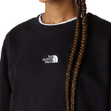 Felpa The North Face donna essential oversize nero