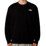 Felpa manica lunga essential relaxed nero