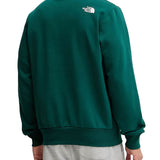 Felpa manica lunga logo simple dome verde